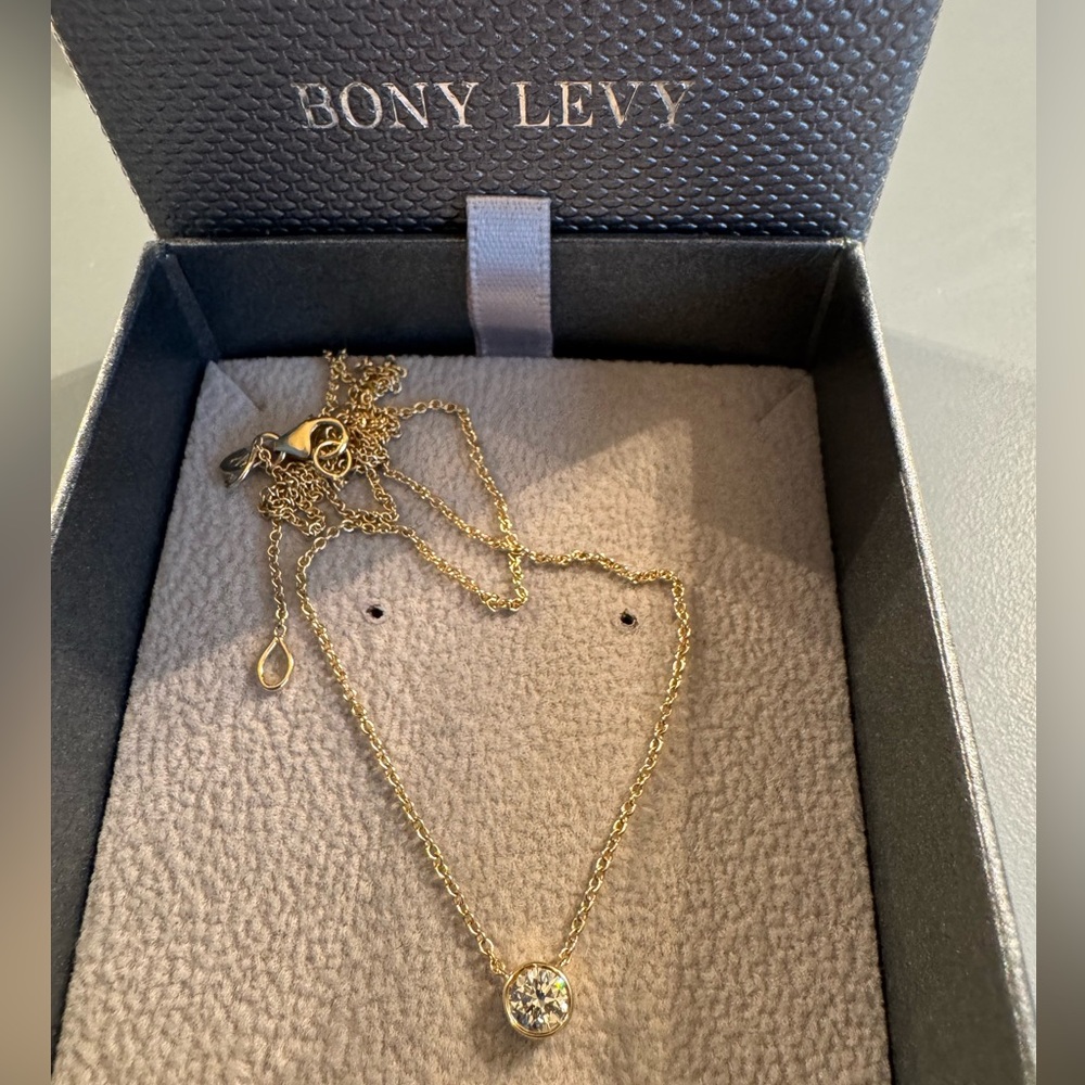 Bony Levy 0.25 ctw. 14k Yellow Gold Diamond Necklace